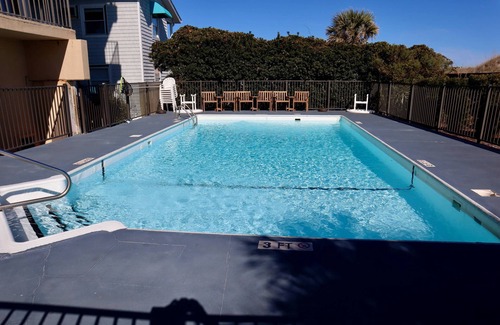 Carolina Beach Condo | Oceanfront Condo w/Views, Private Beach Entry + Access to CB Boardwalk, Pool, Elevator