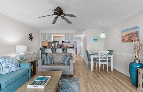 Wilmington Beach Condo | Oceanfront condo with an elevator and great outdoor pool