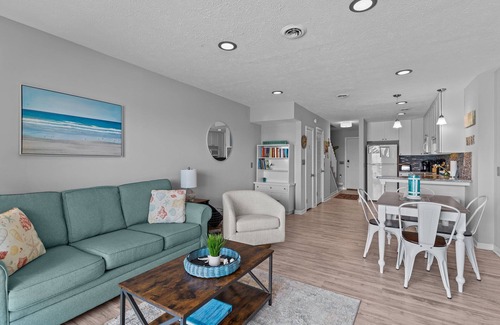 Kure Beach Condo | Oceanfront Condo with 2 decks in Ocean Dunes! Indoor and Outdoor Pools