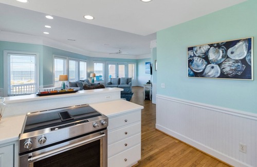 Tybee Island House | Oceanfront Escape with Hot Tub, Pet-Friendly & Unbeatable Views!