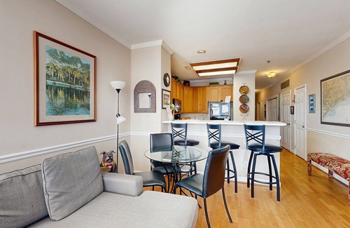 Folly Beach Villa | Oceanfront, first-level villa steps from the beach with a balcony & shared pool