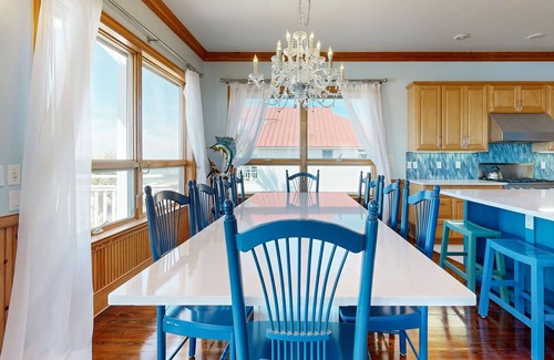 Plantation House | Oceanfront home with private dock & rooftop deck - pool, hot tub & tennis access