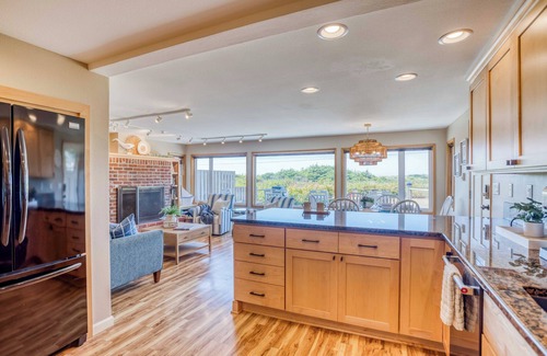 Rockaway Beach House | Oceanfront Home with large Deck, Grill, Fire Pit
