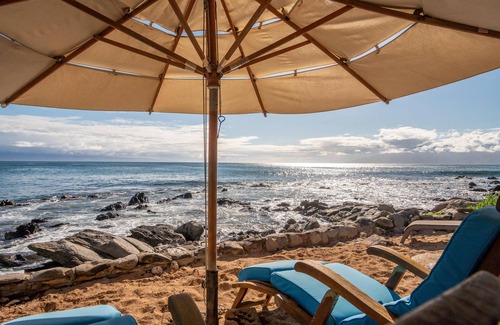 Napili House | Oceanfront, hot tub, pool, sauna, perfect location!