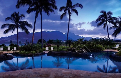 Lihue Villa | Oceanfront Marriott's Kauai Lagoons l 3-bedroom Villa