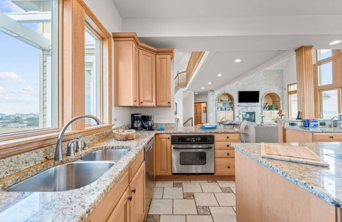 Hatteras House | Oceanfront Oasis 2025 Upgrades, Pool, Hot Tub, Tiki Bar, Dog-Friendly & Stunning Views!