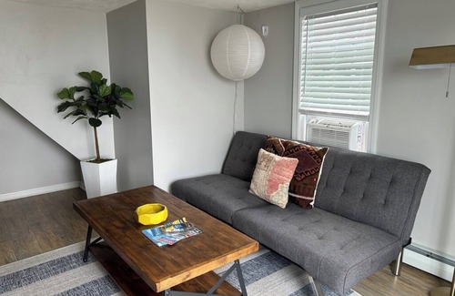 Rockport Apartment | Oceanfront one bedroom, private deck, steps to the beach & center of town