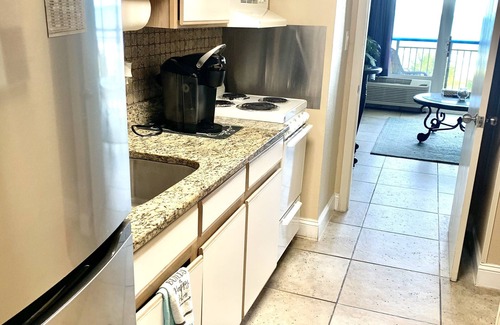 Myrtle Beach Condo | Oceanfront! Prime Location! King Bed! On Ocean Boulevard!