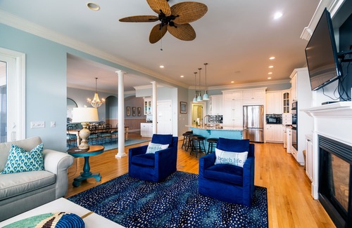 Edisto Island House | Oceanfront Showplace w/Private Pool & Elevator; Expansive Beach & Ocean Views; Multiple Porches