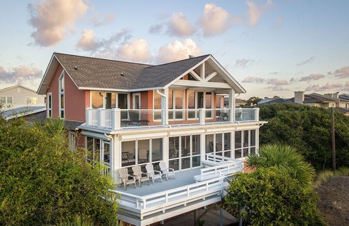 Savannah Beach House | Oceanfront, Spacious, Spectacular Views from porches