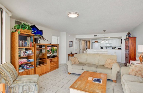 Folly Beach Villa | Oceanfront, third-floor villa with large private balcony and shared pools
