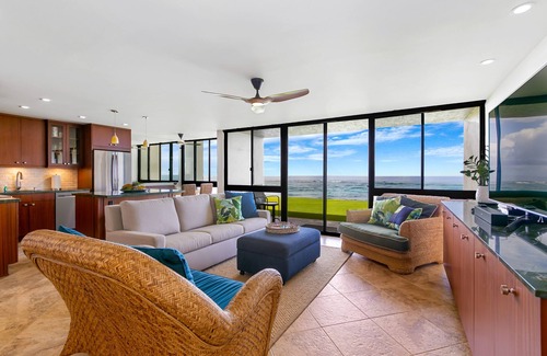 Poipu Condo | Oceanfront Two Bedroom Condo