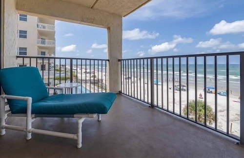 Daytona Beach Shores Apartment | Oceanfront Condo with Great Views at Unit 401 at Seafern