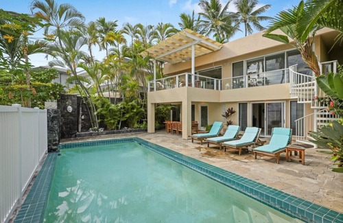 Kailua-Kona Villa | Oceanfront Villa at Alii Point with AC & Private Pool