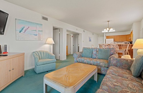 Kill Devil Hills Condo | Oceanside 2 Bedroom Condo at Golden Strand A1