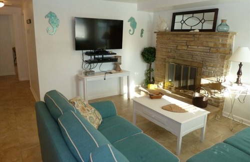 North Beach Haven Apartment | Oceanside 3 Bedroom, 1 Bath Duplex - A Short Walk to the Beach!