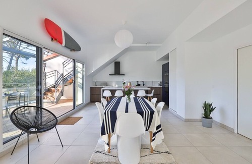 Anglet Apartment | Oceanside Chiberta Rooftop 4 bedrooms Golf and Surf