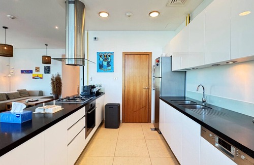 Al Raha Beach Apartment | Oceanview 2BR Bliss in Al Raha – Pool & Balcony!
