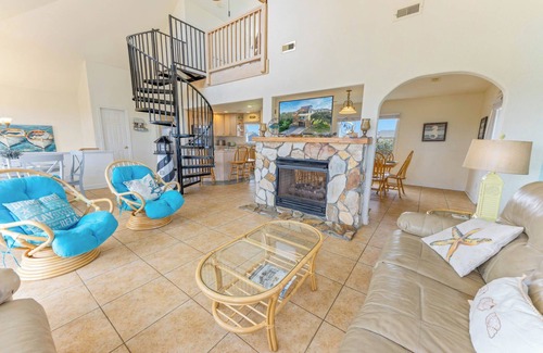 Buxton House | Oceanview and Dog Friendly Home in Buxton w/Private Pool, Hot Tub, Game Room