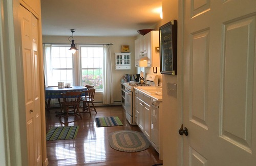 Surry House | Oceanview cottage, huge acreage, big deck, walking trails, biking, screen porch.