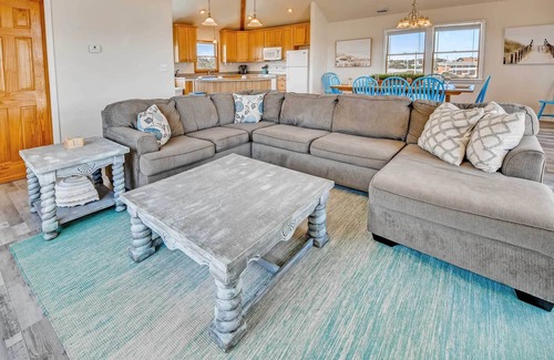 Buxton House | Oceanview Dog Friendly Home with Private Pool, Hot Tub, Game Room, and Wet Bar