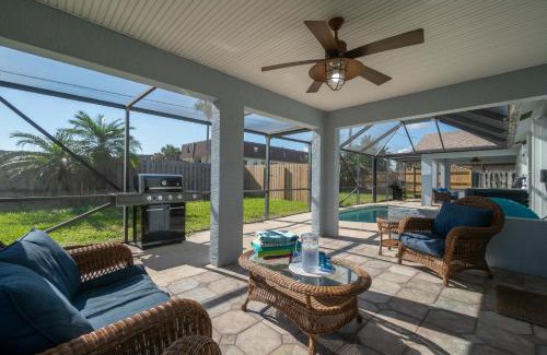 Indialantic House | Oceanview Haven - 2BR Beach Townhome with Patio, Shared Heated Pool Steps from Paradise Beach Park!