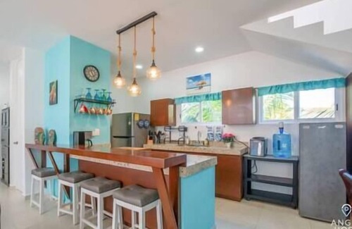 Chicxulub Puerto Apartment | Oceanview Penthouse private pool, deck Beach 200m
