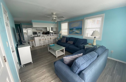 Kure Beach House | OCTOBER DEALS! 3BR OCEANFRONT HOME, Private BEACH ACCESS, HUGE DECK, LOCATION!