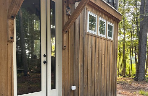 York Cabin | Off-Grid Cabin on a Pond with Miles of Trails with Kayaks and Canoes