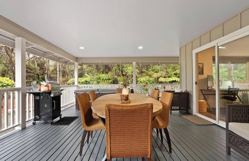 Volcano House | Ohia Lehua Hale-Hot Tub-Fireplace-Fire Table-3-Bed, 2-Bath Newly Renovated Home