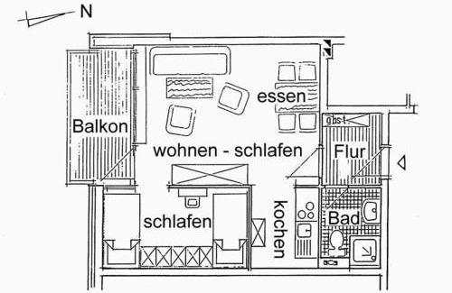 Wyk auf Foehr Apartment | Oland Whg 17 Wellenflüstern