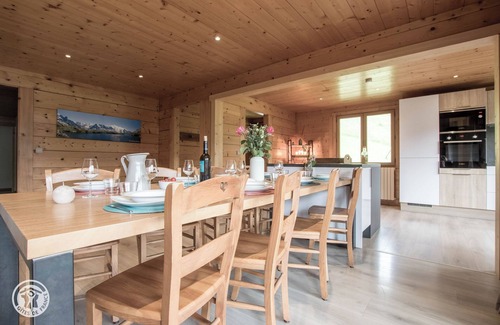 Le Grand-Bornand Ski Chalet | Old chalet completely renovated. South exposure. Panoramic view.