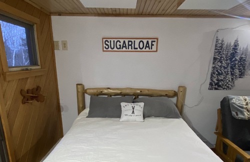 Carrabassett Valley Condo | 'On-Piste' - A Ski-in/Ski-out Studio Condo - Chairlift next to the building!