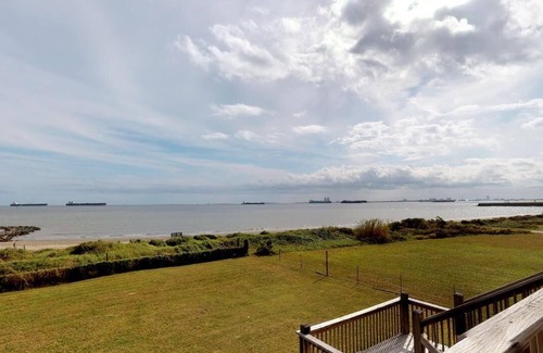 Galveston House | On the Rocks: 3 BR, 2 BA House in Port Bolivar, Sleeps 10
