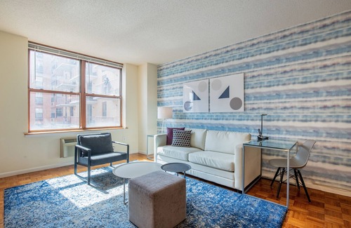 Hoboken Apartment | One Bedroom in Waterfront Building with NYC Views