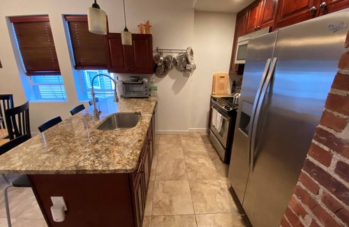 Ventnor City Apartment | One block from the beach. 2 bed/2 bath apartment.