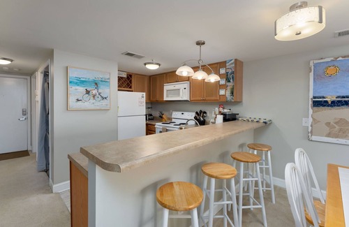 Kure Beach Condo | ONE Minute Walk To The Beach! Indoor Pool-Hot Tub-Sauna-Family Fun-Ocean Dunes!