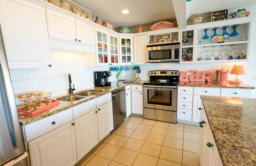 West Panama City Beach Condo | One NITE MINIMUM 5 steps off deck onto beach; 10 steps out front door to pool.