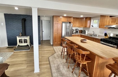 Thompson's Point House | Open concept 5-bedroom 2 bath home directly across from the Sandbar