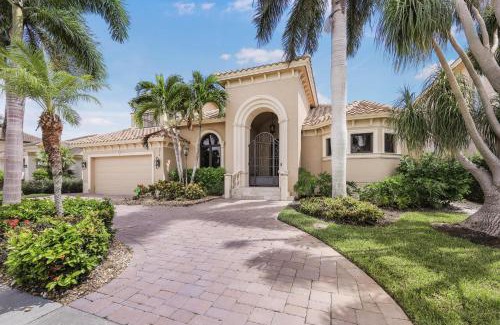 Marco Island House | Opulent home with vast water view, pool and hot tub