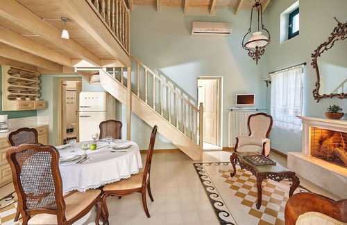 Kamilari Villa | Orelia Cretan Villa with private pool 24sqm - Romantic stone villa