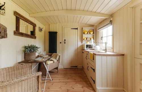 Great Yarmouth Ski Chalet | Ormesby Manor - Shepherd's hut Gamekeeper