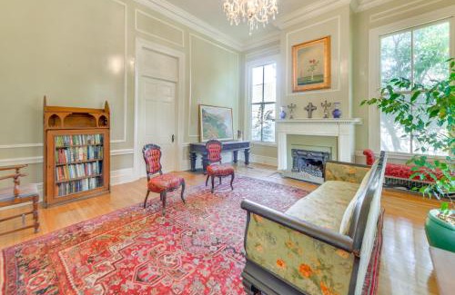 Columbus House | Ornate Victorian Home with Courtyard and Fire Pit!