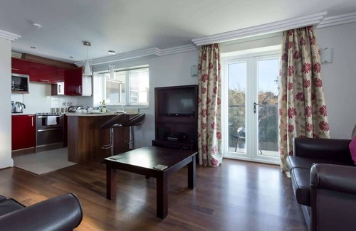 Westbourne Apartment | Ospreys - Breathtaking Sea Views from Bedroom