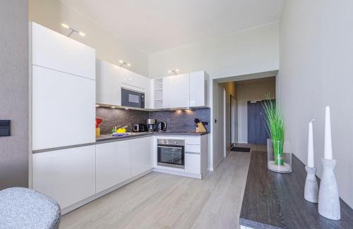 Ostseebad Wustrow Apartment | Ostseeperle - 5-Sterne-Ferienwohnung für den perfekten Wellnessurlaub mit Blick auf den Bodden