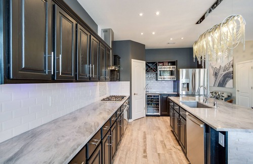 Stone Oak House | Outdoor shower, hot tub, $35k shower, sonos sound system