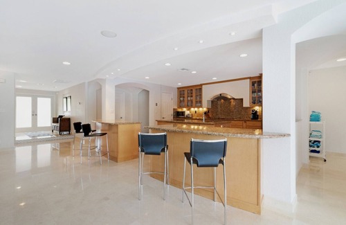 Deerfield Beach House | Outstanding/BEST Waterfront Home 40' Heated Saltwater Pool w/Island View VIDEO