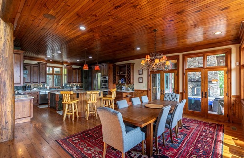 Banner Elk House | Overlook Estate - The Farm at Banner Elk, Luxury, views, hot tub, pool table