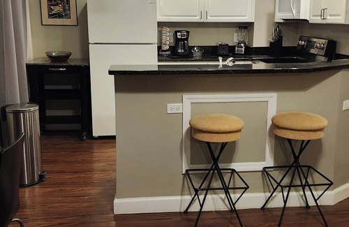 Galena Apartment | Overlooking Historic Downtown Galena Suite #1