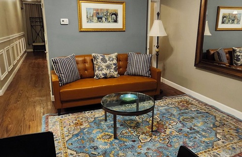 Galena Apartment | Overlooking Historic Downtown Galena Suite #1